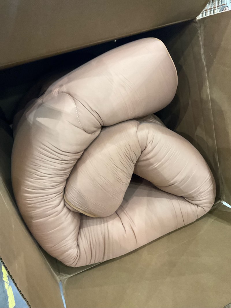 Condition photo showing As Is for Japanese Floor Mattress, Futon Mattress with Portable Storage Bag and Washable Cover, Roll Up Thick Tatami Mat Suitable for Camping, Guest Room, Light Coffee, Queen Queen (80"L x 60"W) Light Coffee ( 4"th + Dust Cover ?