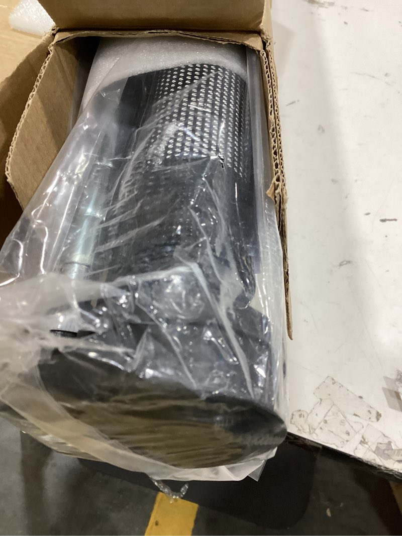 Condition photo showing Good Condition for cumbor 37-55" retractable baby gates for stairs & doorways, hardware mounted mesh dog & pet gate, easy walk through, one-hand operation, anti-crawl adjustable safety gate for dog, indoor outdoor black black retractable width: 37"–55"