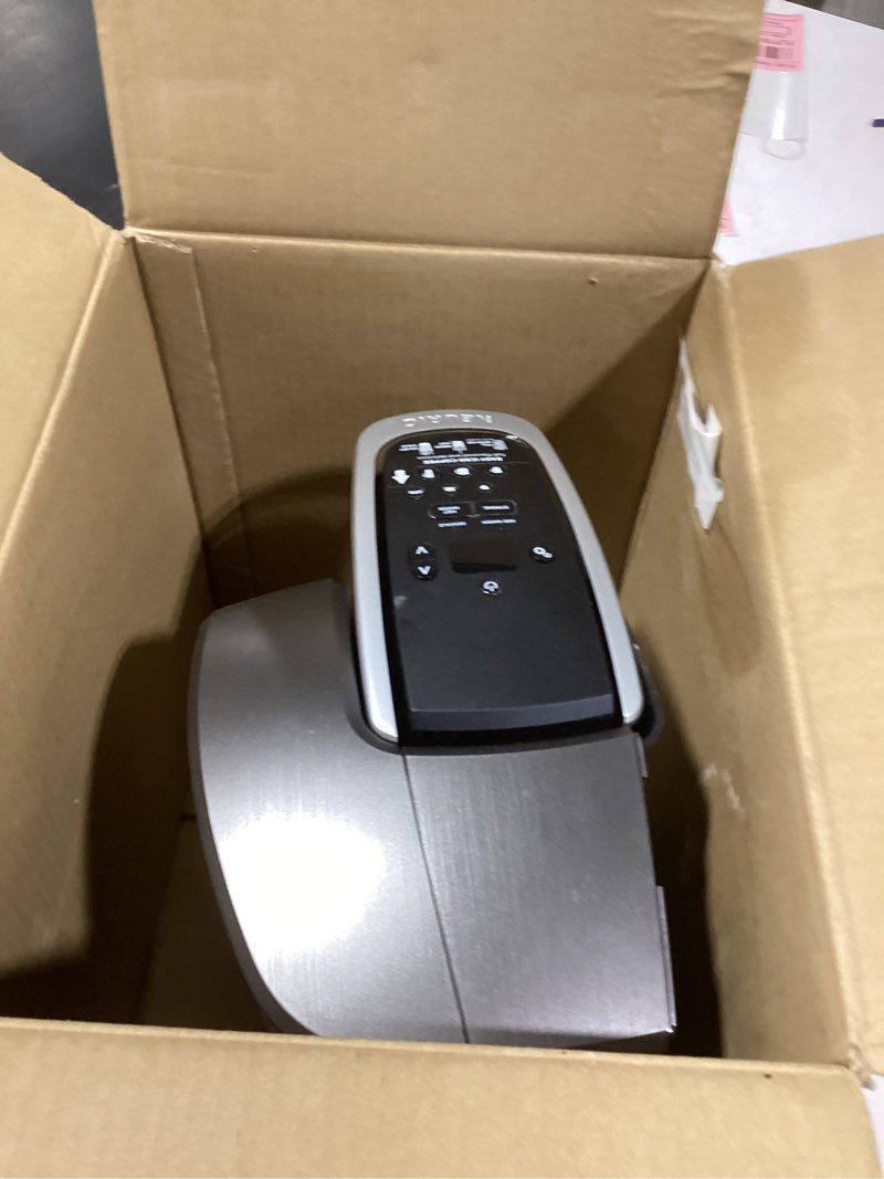 Condition photo showing As Is for Keurig K-Elite Single Serve K-Cup Pod Coffee Maker, with Strength and Temperature Control, Iced Coffee Capability, 8 to 12oz Brew Size, Programmable, Brushed Slate