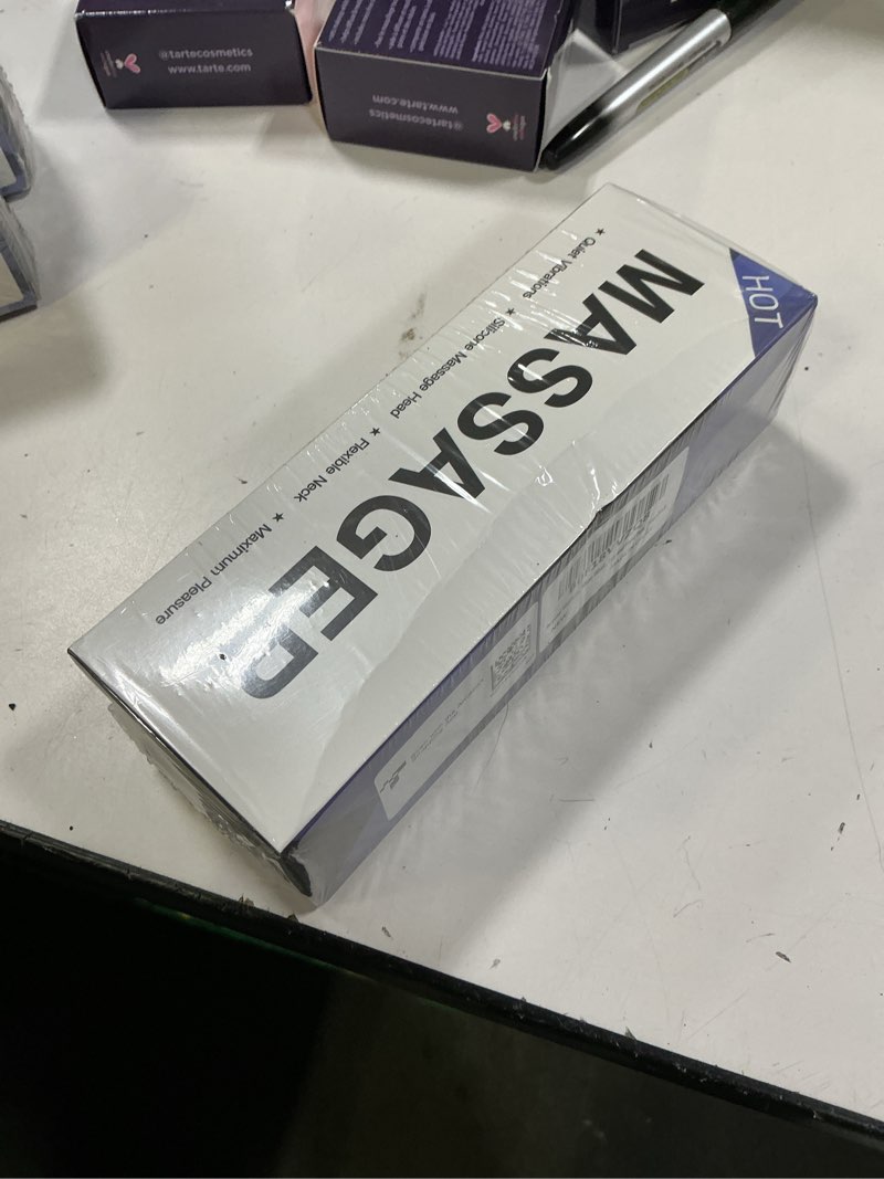 Condition photo showing New/Like New for blankdict Personal Massager, Micro Wireless Massager, Powerful Combination of Functions, Waterproof and Portable, Suitable for Neck, Leg and Hand Pain, Deep Black Deep Black Small