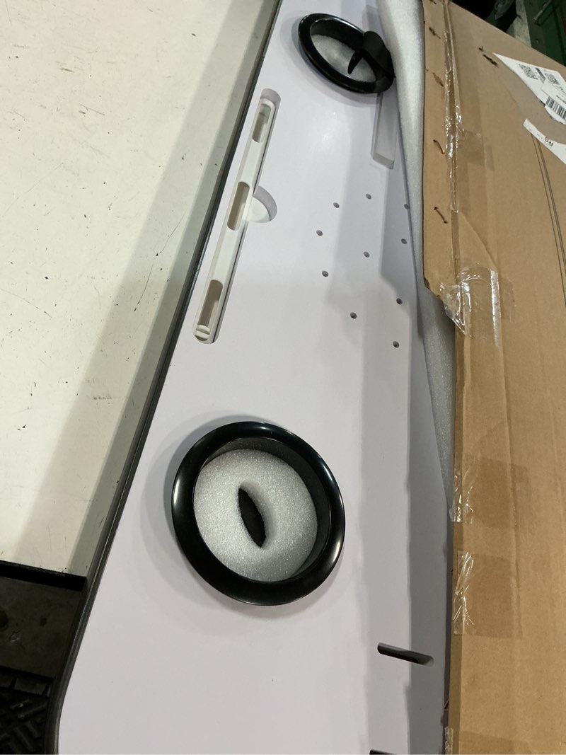 Condition photo showing Good Condition for treadmill desk attachment 36 inches tread tray workstation, laptop stand holder for notebooks, tablets, phone,cup,ergonomic platform with cooling holes & edge protector white