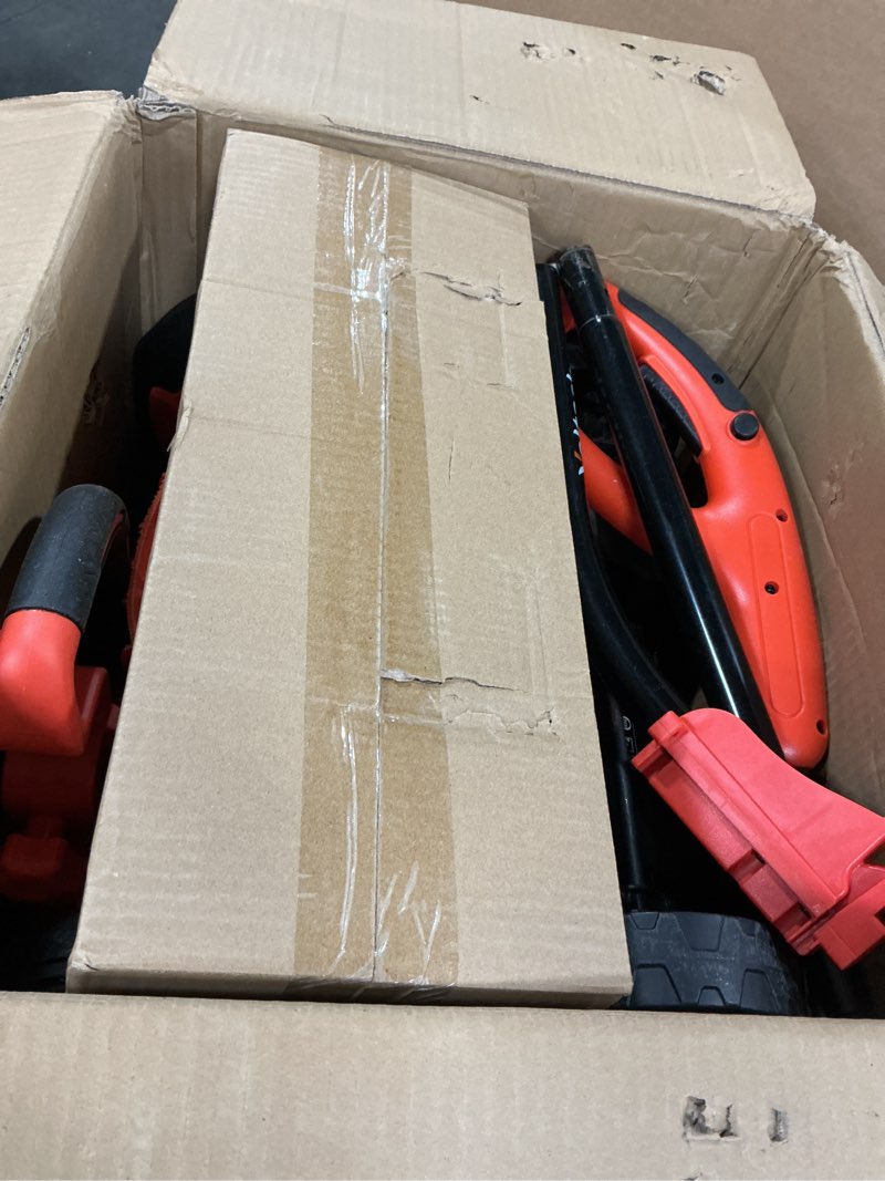 Condition photo showing Good Condition for VOLTASK Cordless Snow Shovel with Wheels, 48V | 16-Inch | 4-Ah Brushless Cordless Snow Blower, Battery Snow Blower with Directional Plate & LED Lights (2 * 24V Battery & Dual Quick Charger Included)