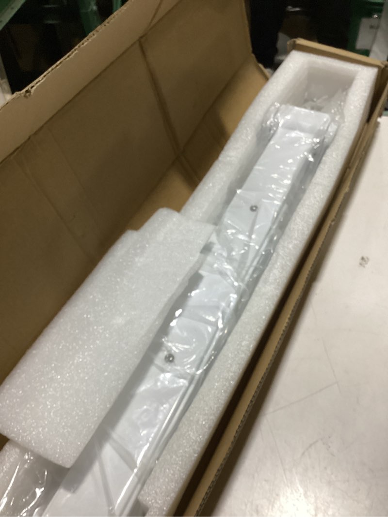 Condition photo showing As Is for grab bars,flip up grab bars for bathroom,folding grab bar,safety rail wall mounted,non slip waterproof elderly handicap bars.stainless steel material,night glow strips on both sides (white)