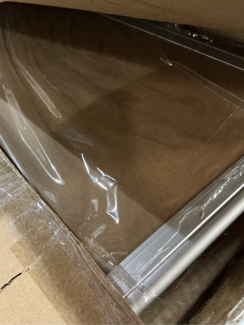 Condition photo showing New/Like New for A AIRLLEN Cork Bulletin Board 18x24 Inches with Aluminum Frame, Includes 12 Push Pins & Mounting Har