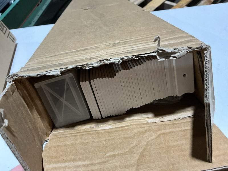 Condition photo showing Good Condition for lazblinds 2-inch cordless faux wood blinds with royal valance, room darkening horizontal window blinds, inside mount blinds for windows - actual blinds size: 30.5'' w x 60'' h - white white 30.5"w x 60"h