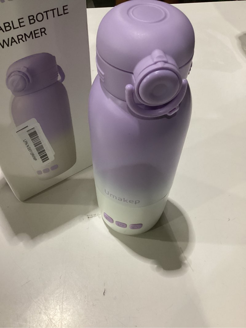 Condition photo showing As Is for portable bottle warmer for travel - 12oz portable milk warmer with dual heating modes for breast milk & water fast heating smart temperature control for outdoor activities and nighttime feeding