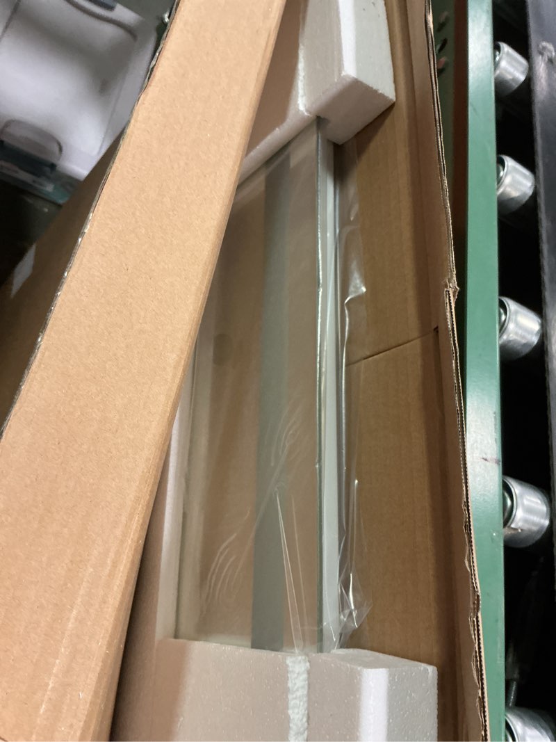 Condition photo showing Good Condition for TETOTE LED Bathroom Mirror 24 x 30 Inch Lighted Bathroom Vanity Mirror with Lights, Brighter Frontlit and Backlit Light up Anti Fog Mirror, 3-Color Dimmable, Shatterproof Tempered Glass, Waterproof 30"L x 24"W