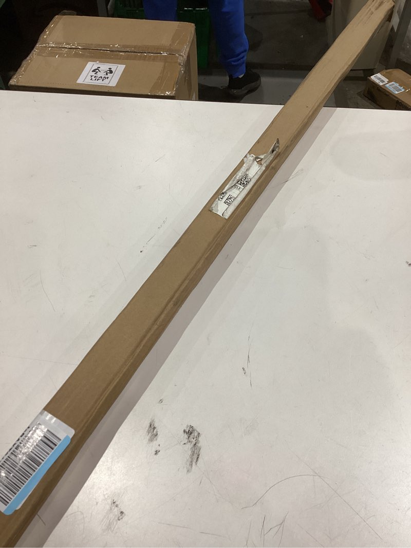 Condition photo showing Good Condition for 5ft yoga stick made from natural bamboo - stretching stick for mobility, balance, pilates & physical therapy - exercise stick with non-slip ends - includes 20+ video tutorials abyss black