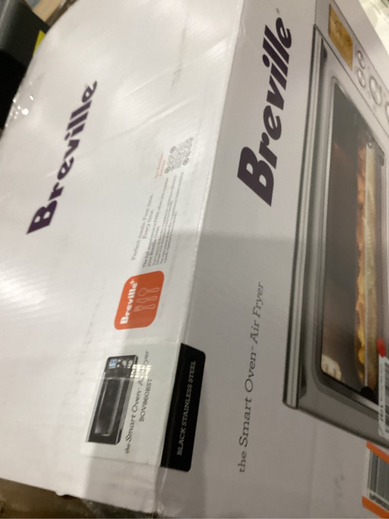 Condition photo showing As Is for Breville BOV860BST Smart Oven Air Fryer and Convection Oven, Black Stainless Steel