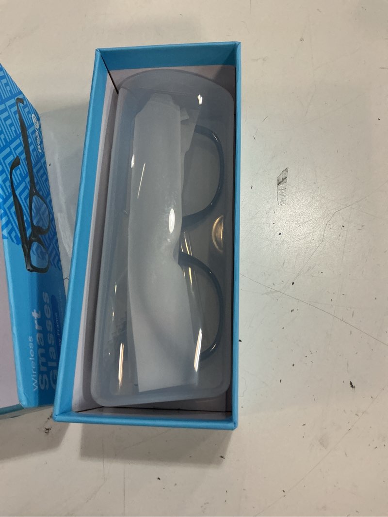 Condition photo showing Good Condition for eh95 llc weariq bluetooth smart glasses with open ear speakers, hands-free voice control, built-in microphone, blue light blocking safety lenses, lightweight unisex design