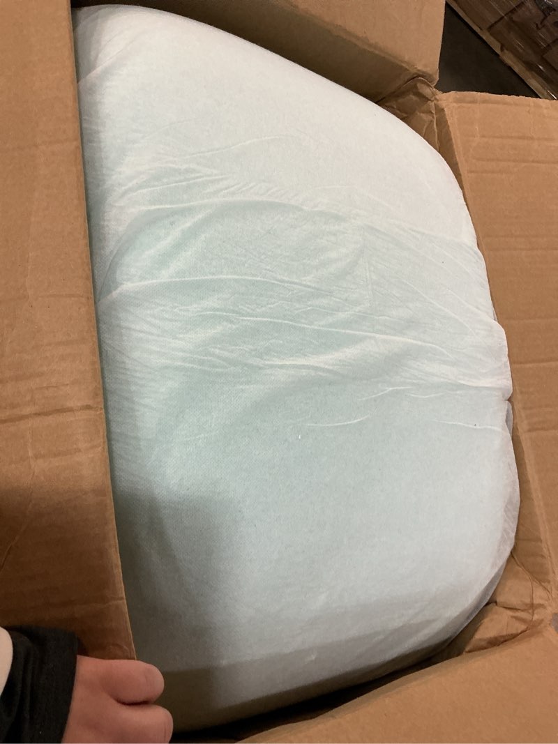 Condition photo showing Good Condition for LINENSPA Memory Foam Mattress Topper - 3 Inch Gel Infused Memory Foam - Plush Feel - Cooling and Pressure Relieving - CertiPUR Certified - Dorm Room Essentials - Queen Size