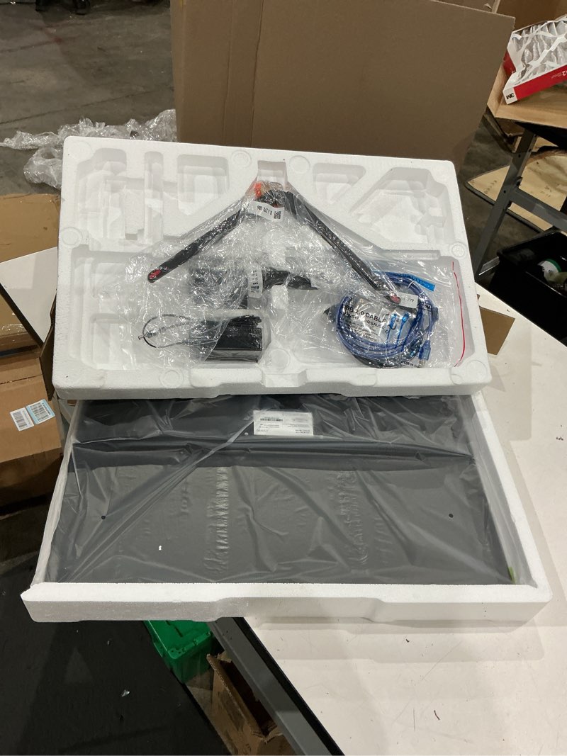 Condition photo showing Good Condition for 24 inch touchscreen monitor, 10 point touch, fhd 1080p 75hz ips screen, 100% srgb, vesa wall mountable, tilt adjustment, vga hdmi usb for pc, laptop business & work station, warehouse 24 inch 24"/fhd/75hz