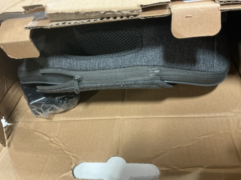 Condition photo showing As Is for CooCoCo HSA Store Eligible Shiatsu Back Massager with Heat, Portable Massage Chair Pad, Kneading Massage Mat for Pain Relief, Chair Massager for Office Home 13"x18"