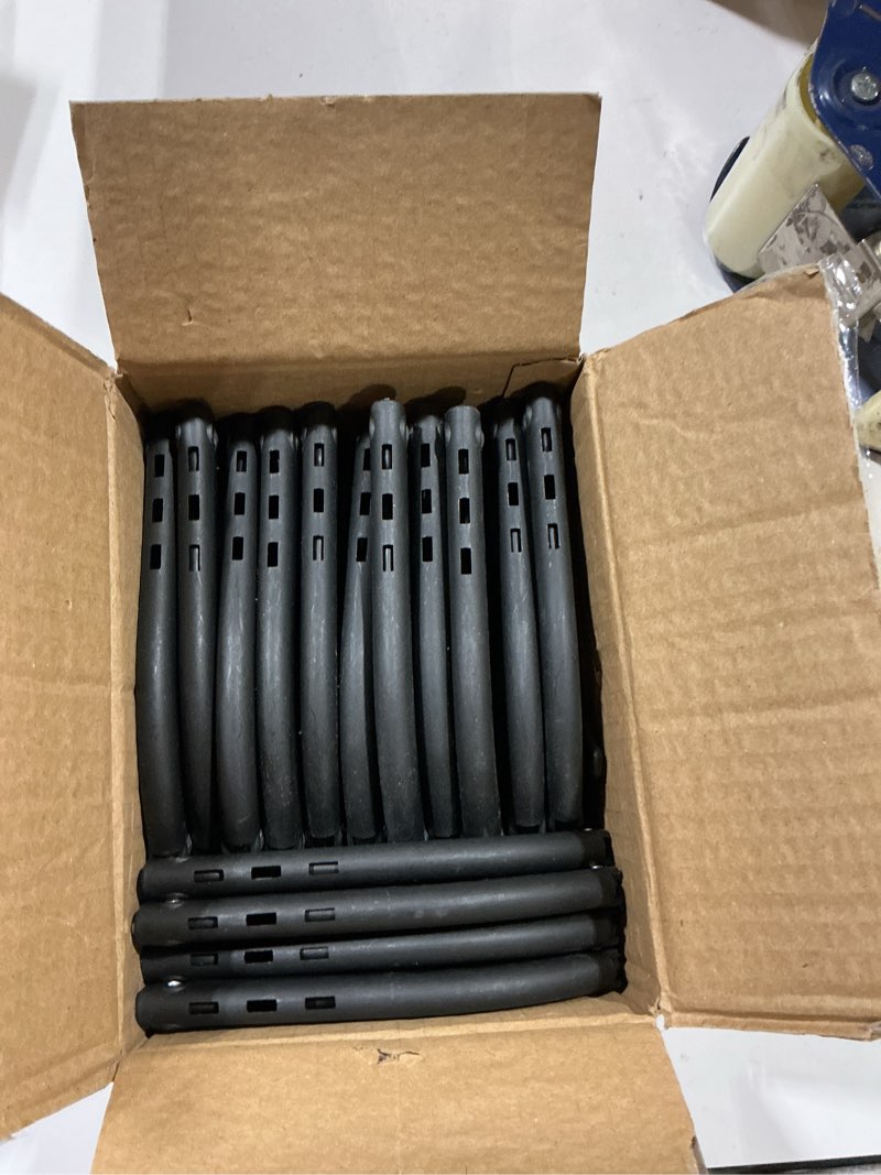 Condition photo showing Good Condition for 15 pcs foldable travel hangers cruise ship essentials 2026 phone size black | portable cruise must haves travel essentials plastic folding hangers for travel rv camping fly europe vacation cruise black 15