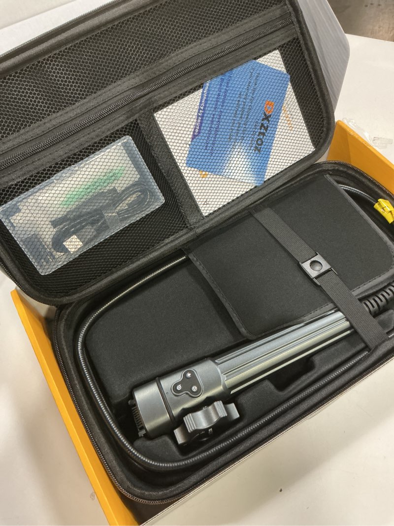 Condition photo showing Good Condition for dxztoz two-way articulating borescope with light, video industrial endoscope inspection camera with 0.33in articulated scope for engine automotive aircraft mechanics- 5.5ft