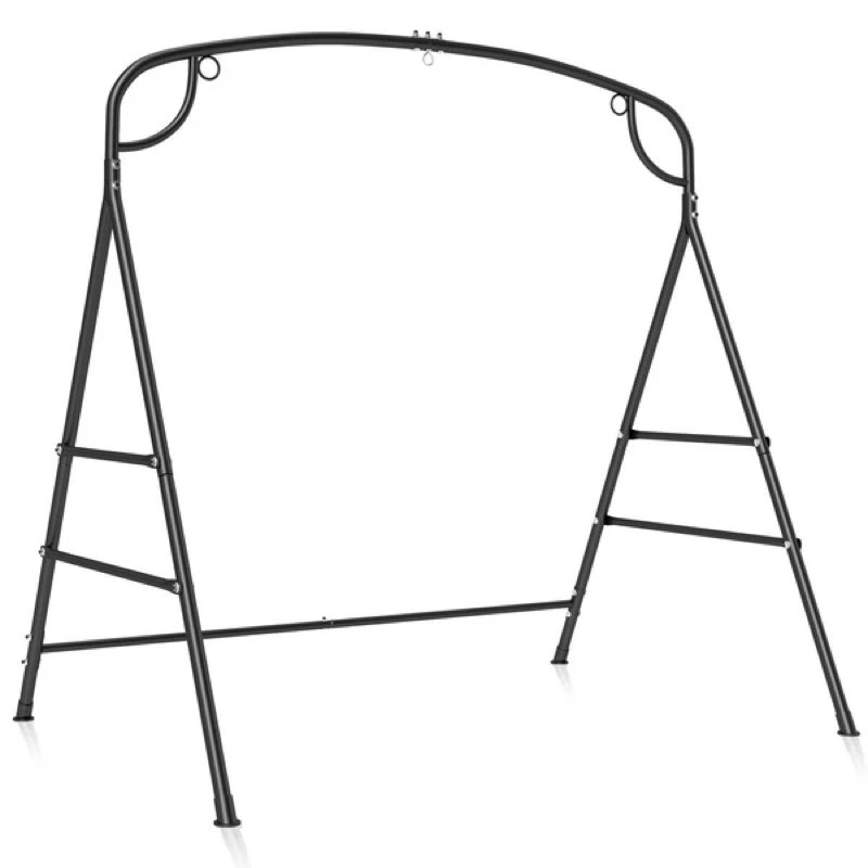 MATICO 72.5" Metal Swing Frame, Porch Swing Stand with Extra Side Bars MCRA-HT-QQJ