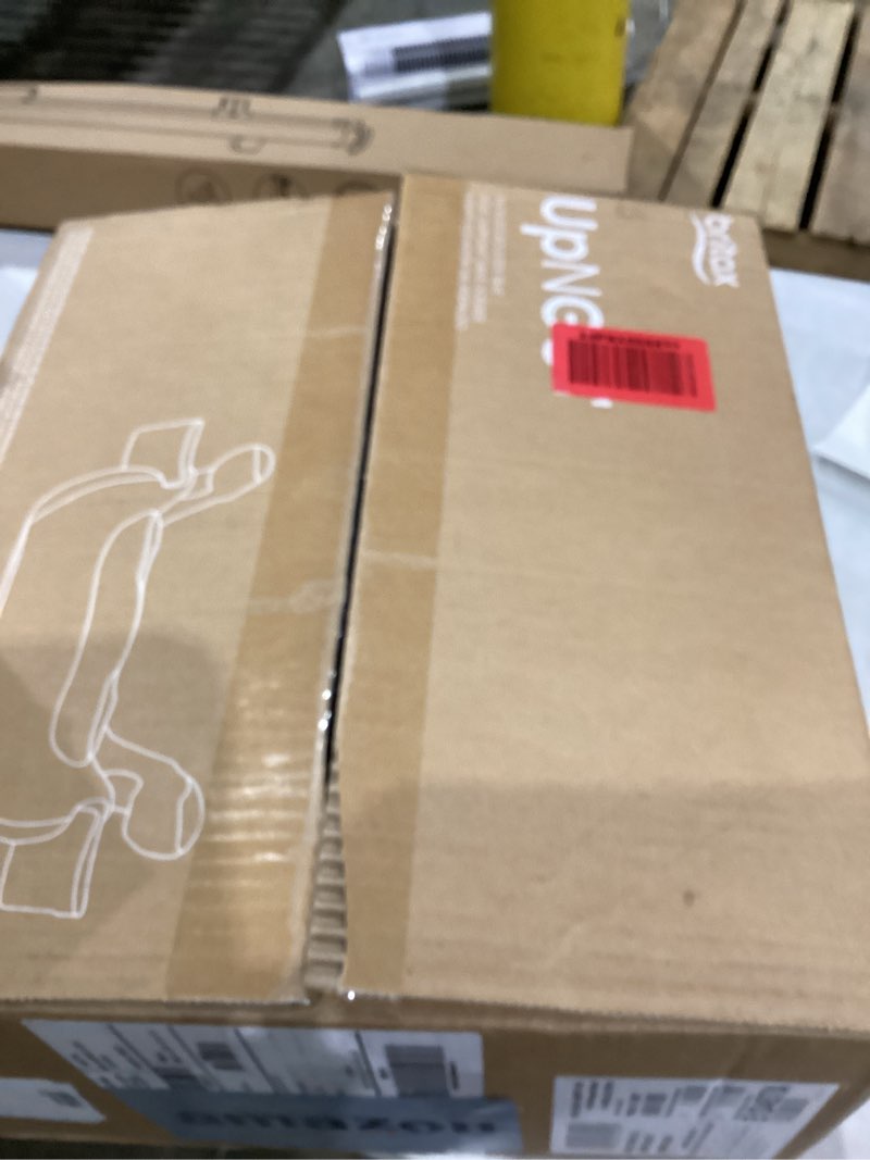 britax upngo backless booster car seat, lightweight and portable travel booster with slim design and