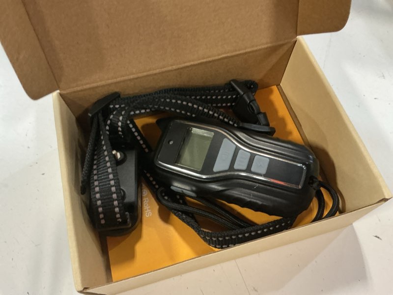 Condition photo showing Good Condition for dog shock collar with remote control - rechargeable dog training collar, ipx7 waterproof e collar for dogs with 4 safe modes flashlight beep vibration shock ideal for all dog sizes (8-150lbs)