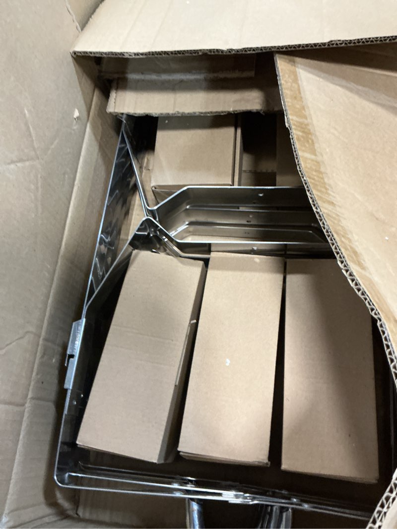 Condition photo showing Good Condition for 5 pack 8 qt chafing dish for buffet, stainless steel chafing dish buffet sets, stackable design food warmers for parties, weddings, home, christmas buffets 5 pack full pan