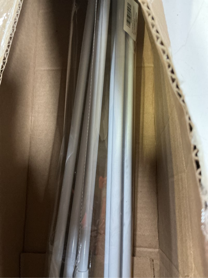 Condition photo showing Good Condition for 6 Pack Spring Curtain Rod Adjustable Length for Kitchen, Bathroom, Cupboard, Wardrobe, Window, Bookshelf DIY Projects White 28" to 48"- 6 Pack