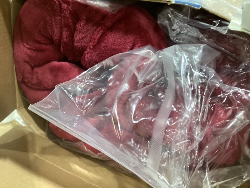 Condition photo showing Good Condition for bedsure electric blanket full size - soft flannel heated blanket, fast heating with 10 time settings & 6 heat settings, warm gift for grandma (72x84 inches, burgundy) 09 - burgundy full