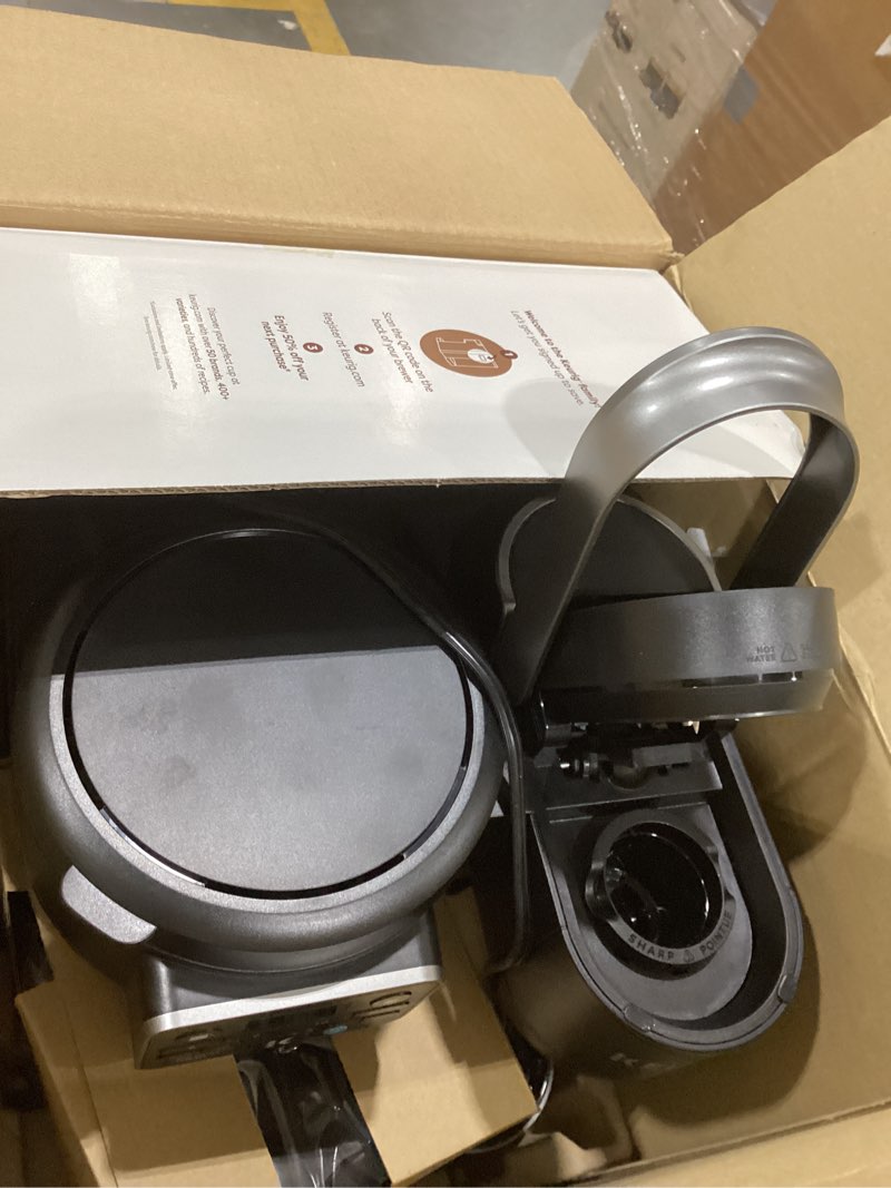 Condition photo showing As Is for keurig k-duo hot & iced single serve & carafe coffee maker, multistream technology, 72oz reservoir (gen 2)