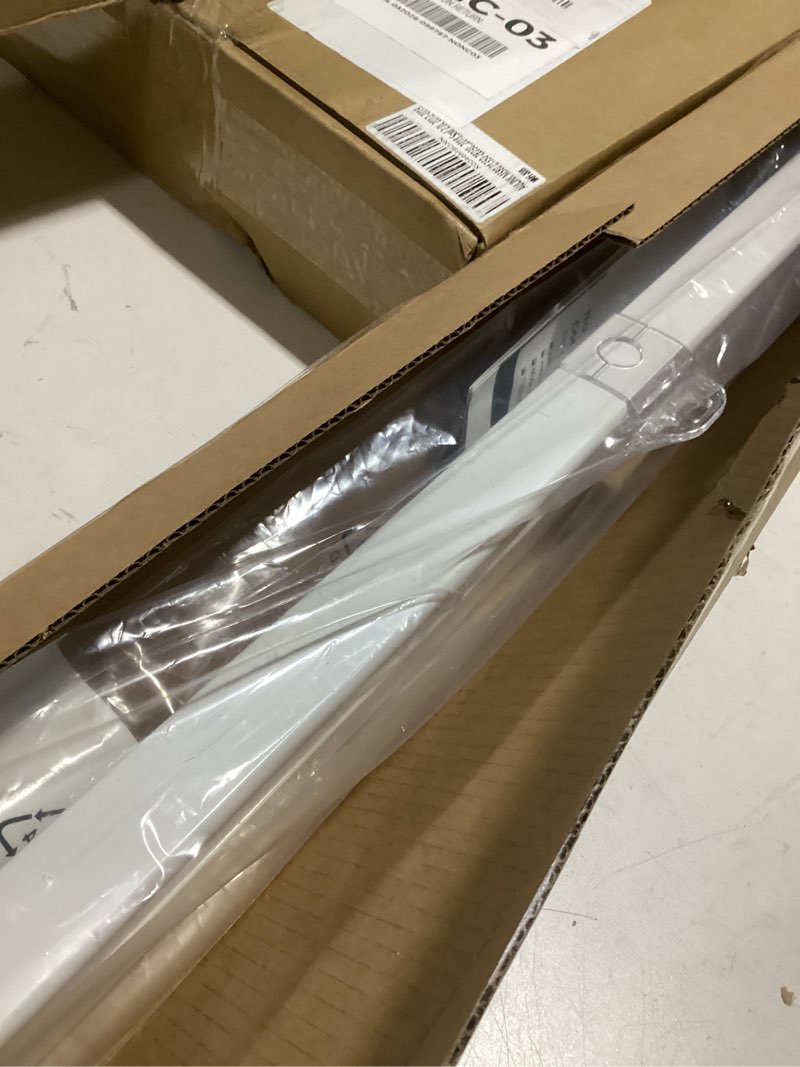 Condition photo showing Good Condition for lazblinds cordless cellular shades, no tools no drill light filtering honeycomb shades pleated blinds for windows, 36'' w x 48'' h, white light filtering-white 36'' w x 48'' h