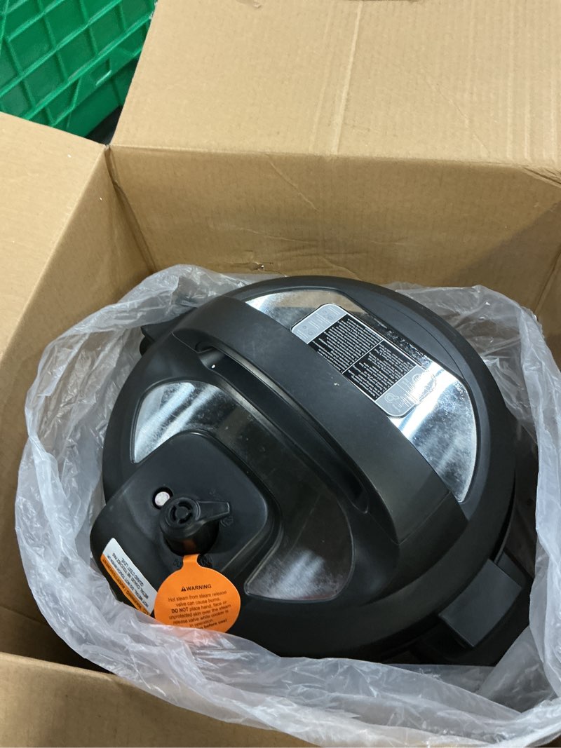 Condition photo showing Good Condition for Instant Pot Duo 7-in-1 Electric Pressure Cooker, Slow Cooker, Rice Cooker, Steamer, Sauté, Yogurt Maker, Warmer & Sterilizer, Includes App with Over 800 Recipes, Stainless Steel, 8 Quart 8 Quarts