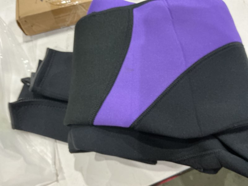 Condition photo showing Good Condition for wet suits for women men full body 3mm neoprene wetsuit diving suit in cold water, long sleeves front zip scuba wetsuits one piece thermal swimsuit for surfing snorkeling kayaking swimming canoeing 3mm women purple medium