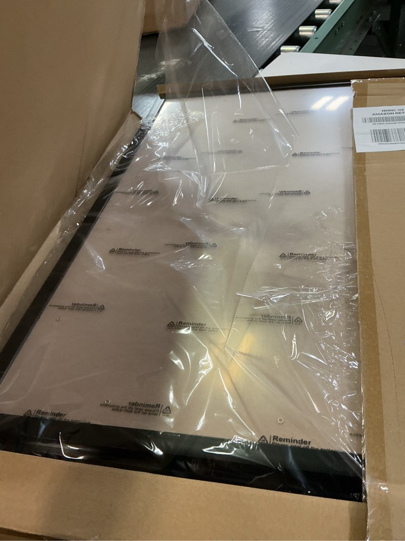 fxojyvo 24x24 frame set of 3, black picture frame for 24 x 24 square picture poster photo, light wei