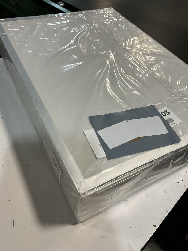 Condition photo showing Good Condition for affrolling 10 pack 18.5 x 26 inch full sheet rectangle cake drum board 1/2 inch thick rectangular cake board greaseproof foil corrugated base for desserts display, silver silver 18.5 x 26 inch full sheet