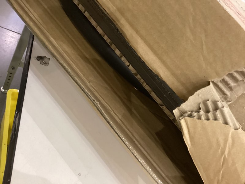 Condition photo showing Good Condition for Mobile Whiteboard, Magnetic Dry Erase Board with Stand 40x28 inch, Height Adjustable Flipchart Easel Movable Rolling Stand White Board on Wheels with Dry Erase Markers, Magnets, Eraser (Black) Black 40x28