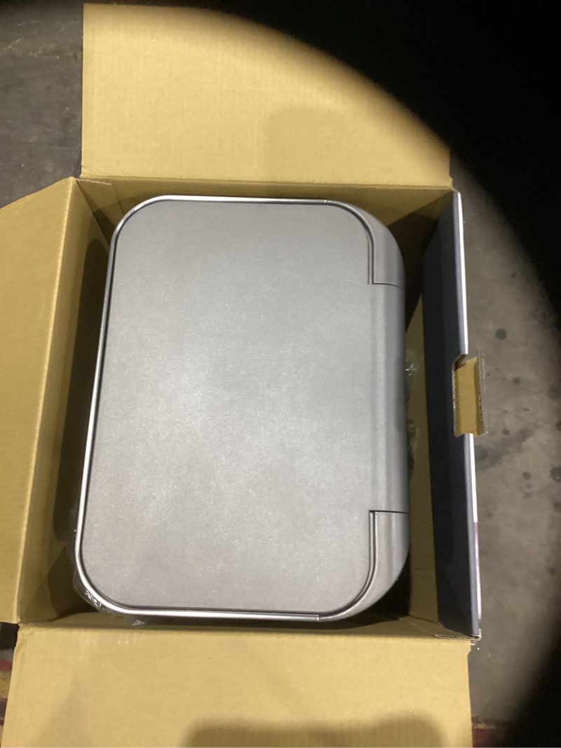 Condition photo showing Good Condition for simplehuman 45 liter / 12 gallon liter rectangular hands-free kitchen step trash can with soft-close lid, brushed stainless steel with plastic lid brushed stainless steel (with plastic lid) 45 liters