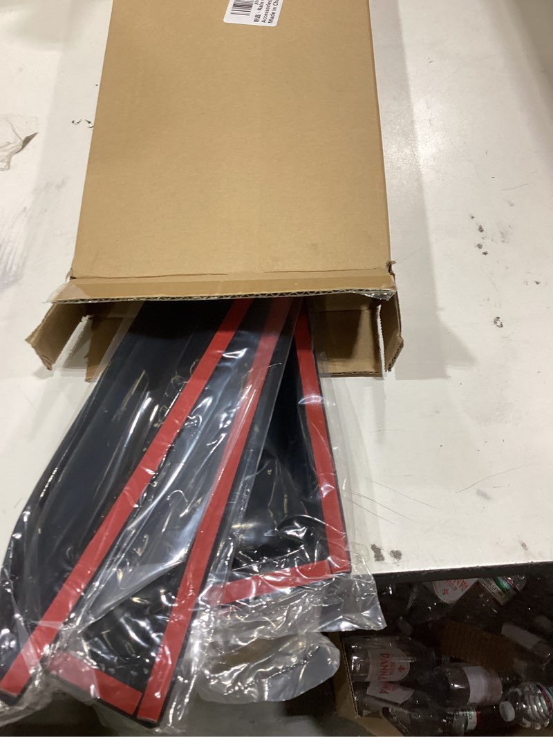 Condition photo showing New/Like New for Rain Guards for Ford Bronco Sport 2021-2024 Big Bend Outer Banks Badlands,Tape-on Side Window Deflectors for Ford Bronco Sport,Window Visors for Ford Trucks,for Ford Car Accessories,4 pcs