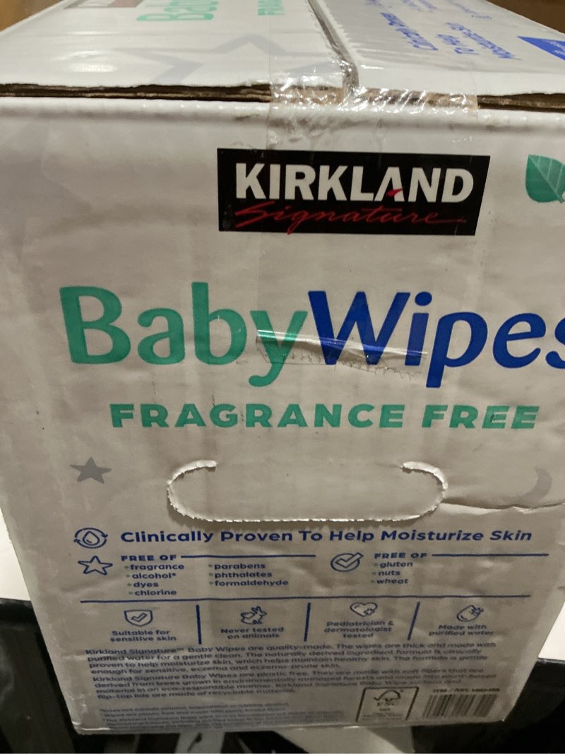 Condition photo showing Good Condition for Kirkland Signature Baby Wipes Fragrance Free, 900 Count