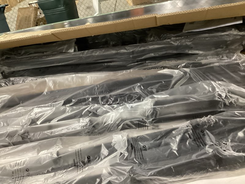 Condition photo showing Good Condition for metal platform bed frame 14 inch tall,no box spring needed,king size bed with heavy duty strong support slats,easy to assemble,black king 14 inch
