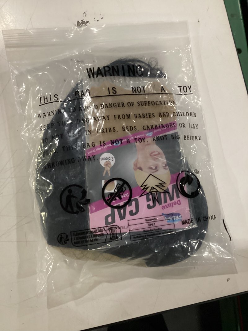 Condition photo showing New/Like New for Hair Cap+Short Monk Wig for Men Bald Cap with Side Hair Bald Bowl Cut Wig Black Monk Costume for Cosplay Friar Costume Men Black Funny Outfits for Theme Party Halloween Christmas