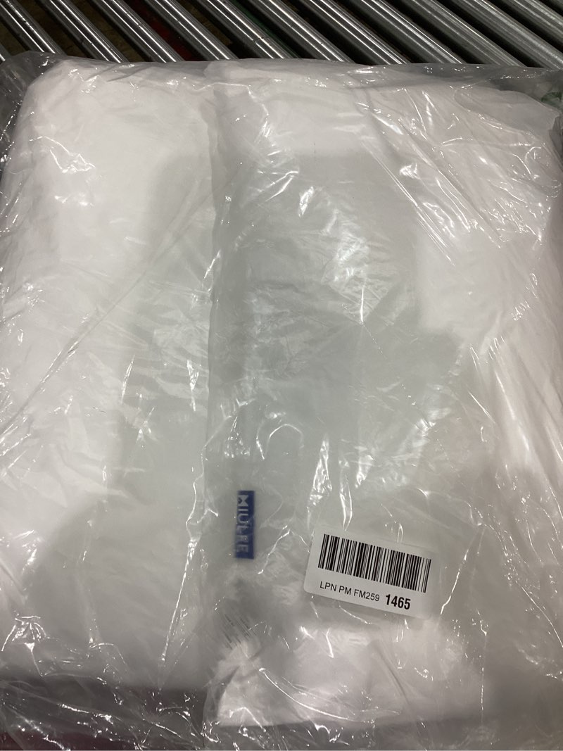 Condition photo showing Good Condition for MIULEE Throw Pillows Inserts, Pack of 2 12x20 Inch 100% Virgin Fiber Filling Bed Couch Pillows