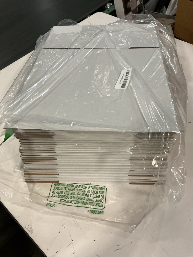 Condition photo showing Good Condition for eupako 11x6x6-small-shipping-boxes-30-pack-white-corrugated-box-mailers, cardboard boxes for packaging small business, mailing 11x6x6 inches (30 pack) white
