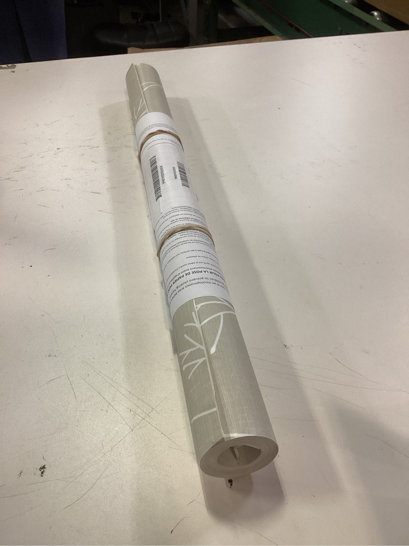 Condition photo showing New/Like New for RoomMates RMK11968WP Beige and White Twigs Peel and Stick Wallpaper