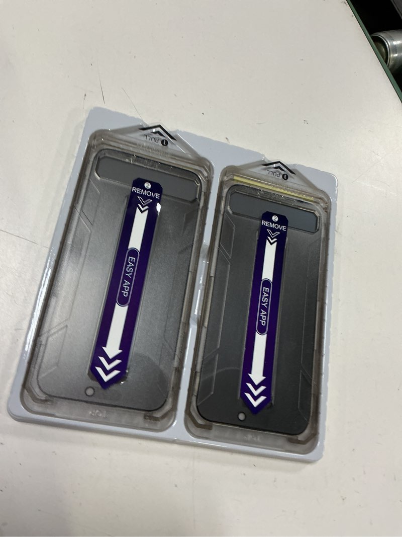 Condition photo showing New/Like New for 2-pack matte privacy screen protector for iphone 16 pro max,anti-glare & 25°anti-spy,anti-reflection,anti-fingerprint,auto dust removal,easy installation