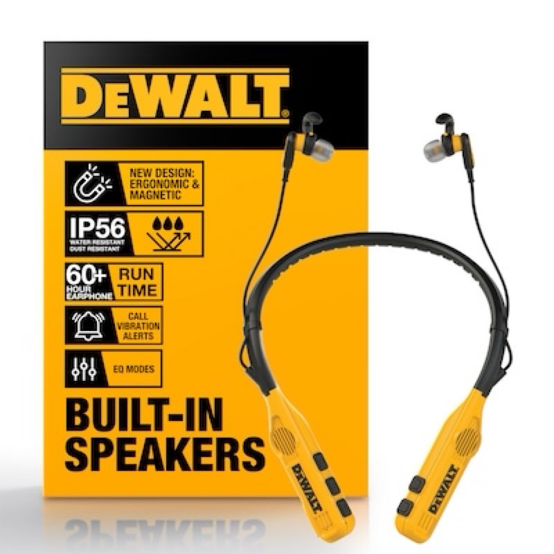 dewalt earbud wireless headphones