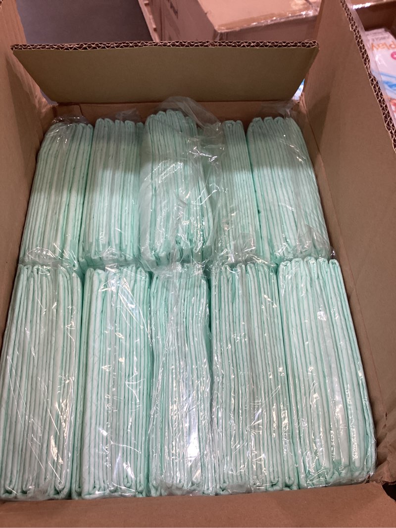 Condition photo showing Good Condition for medline super absorbent underpad, 50 count, extra large disposable incontinence pads, protective bed pads, chucks, for kids, adults, elderly, furniture & surface protection pee pad 36 inches x 36 inches (50 count)