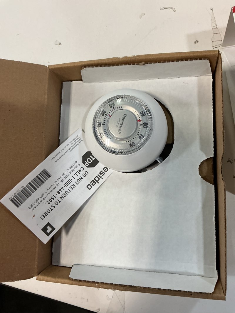 Condition photo showing Good Condition for Honeywell Home Manual Heat Only Thermostat