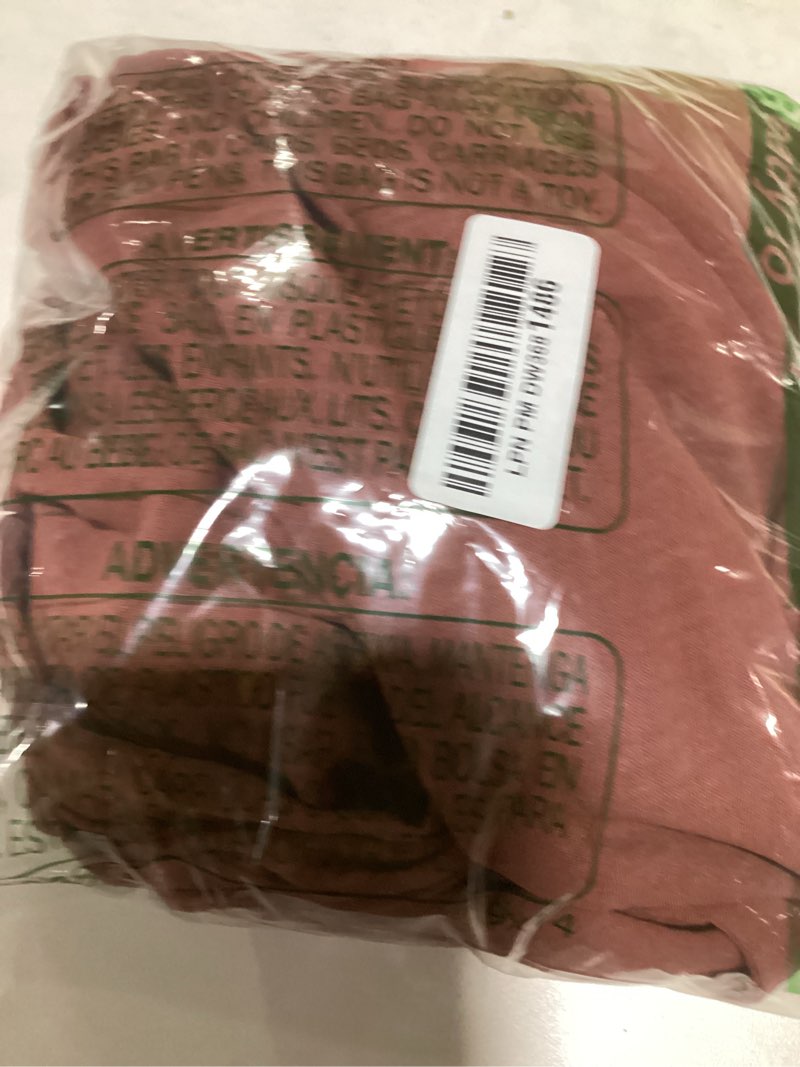 MakeMeChic Women's Maternity Shirts Long Sleeve Belted Button Down Casual Pregnancy Blouse Tops Redw