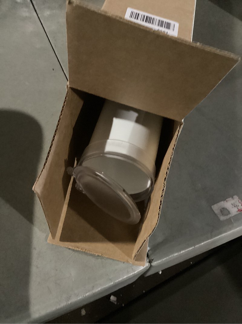 Condition photo showing Good Condition for San Jamar Medium Pull-Type Cup Dispenser 4-10 Oz. Cups with Flip Cap for Restaurants, Dining Halls, and Fast Food Plastic, 16 Inches, White White 1