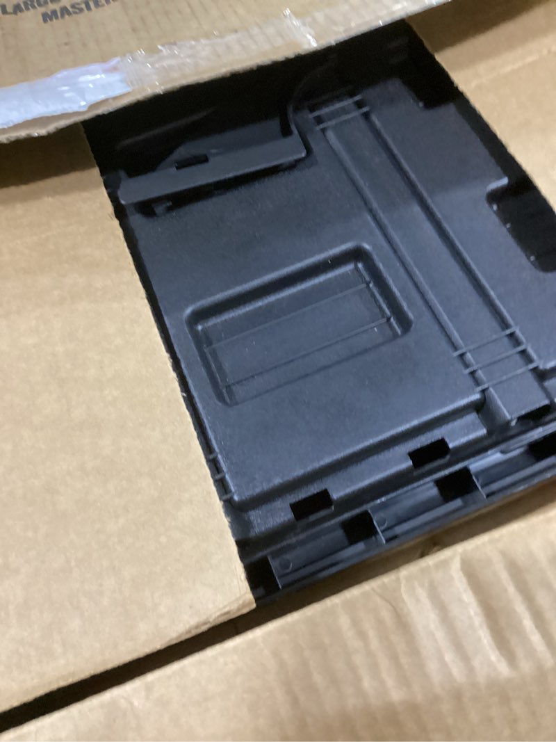 Condition photo showing As Is for MaxWorks 50830 Collapsible Black Rolling Folding Dolly Cart for Teachers - Multi-Functional Teacher Dolly with Extra Storage, Durable Wheels, and Easy-to-Fold Design for Classroom, Office, Shopping