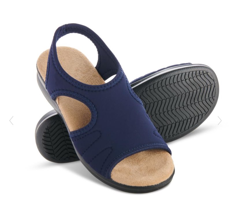 The Secure Fit Stretch Sandals SIZE 9