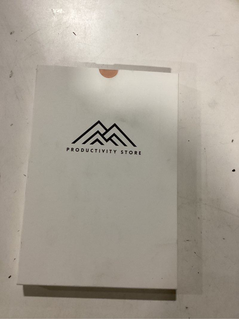 Condition photo showing As Is for (Similar To) Best Daily Journal for Men & Women for Mindfulness, Productivity, Happiness & Self Care | Gratitude Journal, Affirmation Journal, Positivity Journal, Manifestation Journal, Self-Care Journal, Habit Tracker & Daily Journal with Prompts (Black)