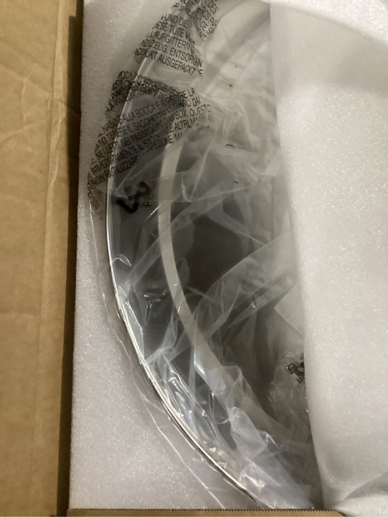 Condition photo showing Good Condition for fire pit lid for solo stove bonfire 2.0, 304 stainless steel fire pits round lid with heat resistant handle, camping for solo stove accessories bonfire and other 19.5" outdoor firepit